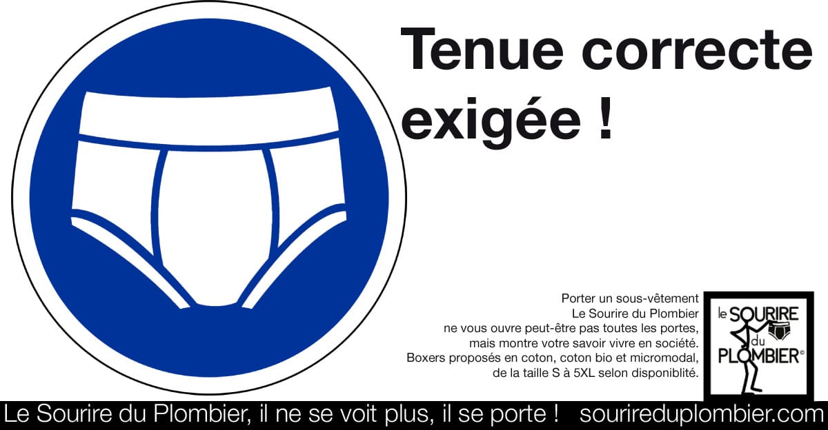 You are currently viewing Tenue correcte exigée !
